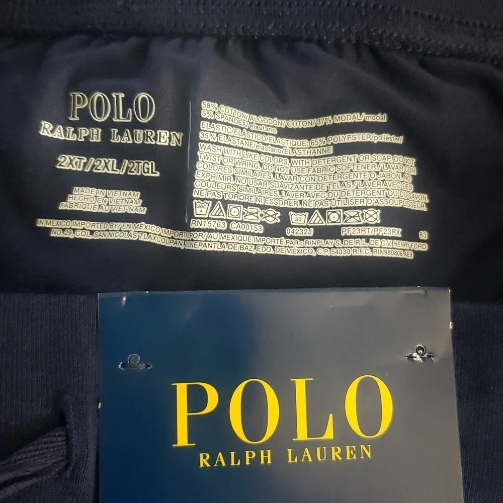 Polo Ralph Lauren 2XT Cotton Atleasure Relax Men Soft Stretch Jogger Set New